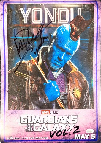 Guardians of the Galaxy Vol. 2 Michael Rooker facsimile signed  movie photo