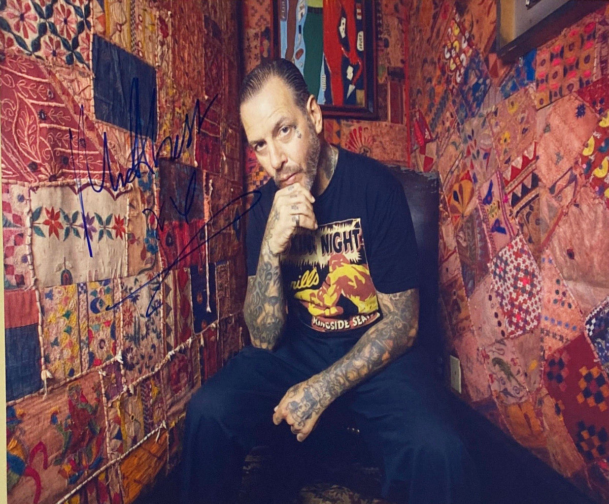 Mike Ness facsimile signed  photo