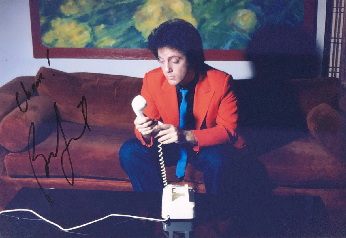 Billy Joel facsimile signed  photo