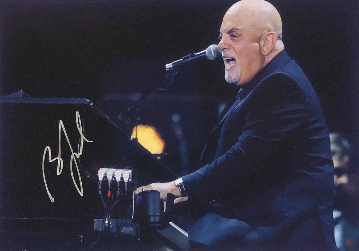 Billy Joel facsimile signed  photo