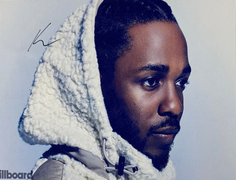Kendrick Lamar facsimile signed  photo