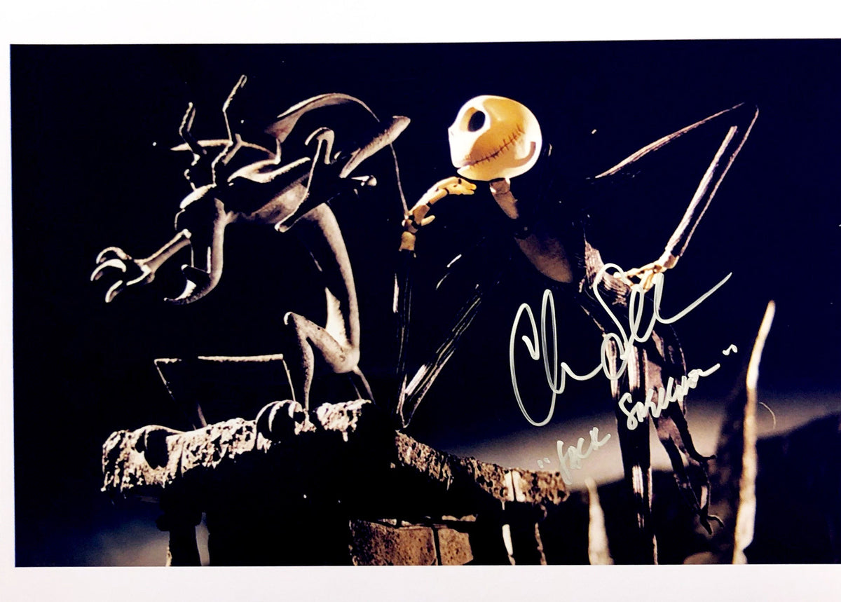 The Nightmare Before Christmas Chris Sarandon facsimile signed movie photo