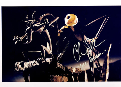 The Nightmare Before Christmas Chris Sarandon facsimile signed movie photo