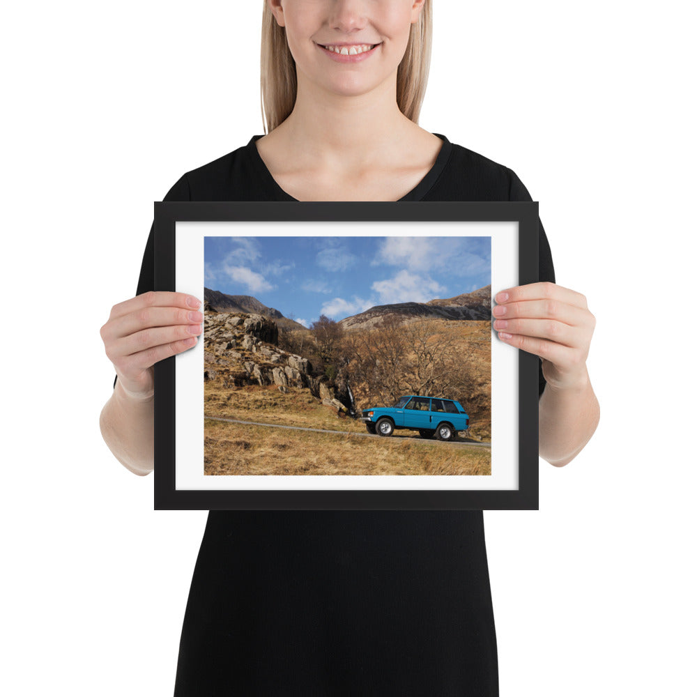 Range Rover Print Image Range Rover Classic limited edition print – WOW Reprints