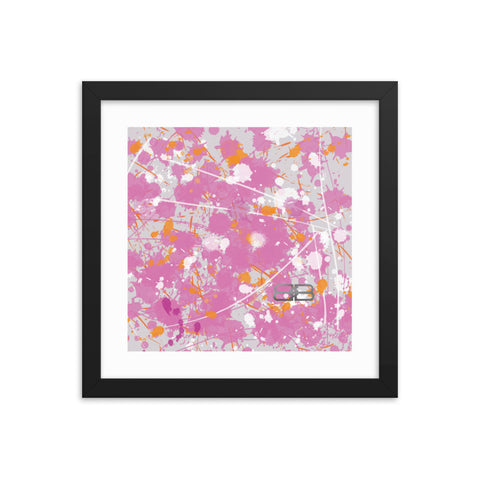 Abstraction original fashion art Framed Poster Print