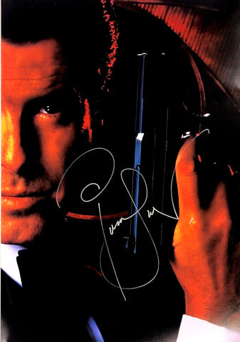 James Bond 007 Pierce Brosnan signed photo