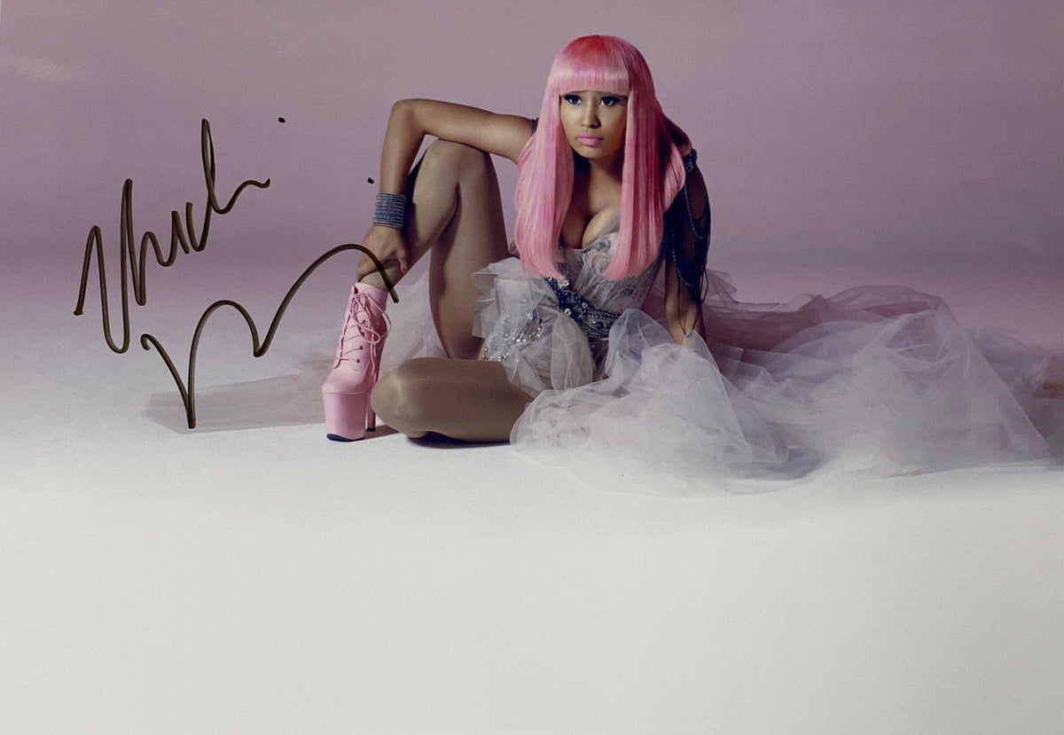 Nicki Minaj facsimile signed  photo